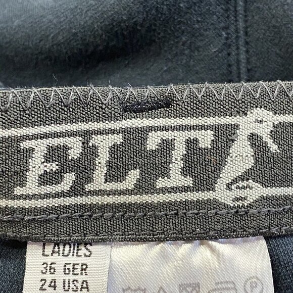 Equestrian ELT Riding Pants Leg Patches Horse Ladies Blue 24/XS 1-25 - Picture 9 of 9